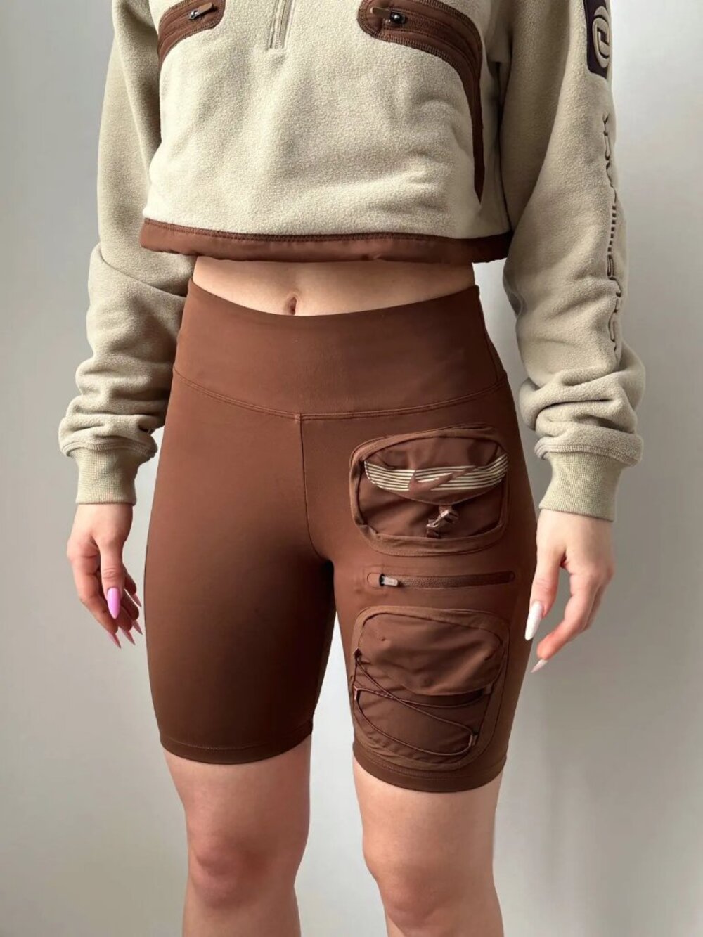 NWT - Nike x Travis Scott Women’s Shorts Cactus Jack NRG BH (DM1291-212) Sz XS,S